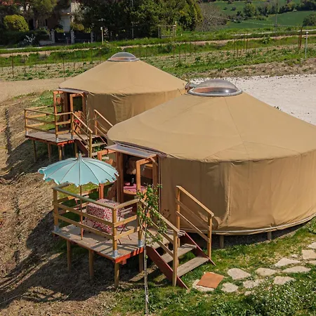 Campismo de Luxo Amapolas Agri Glamping Camerano